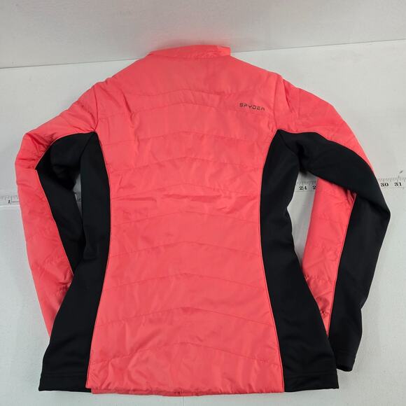 NWT Spyder Peak Insulator Women's Jacket Small Coral Pink 229342 Lightweight - Picture 3 of 9